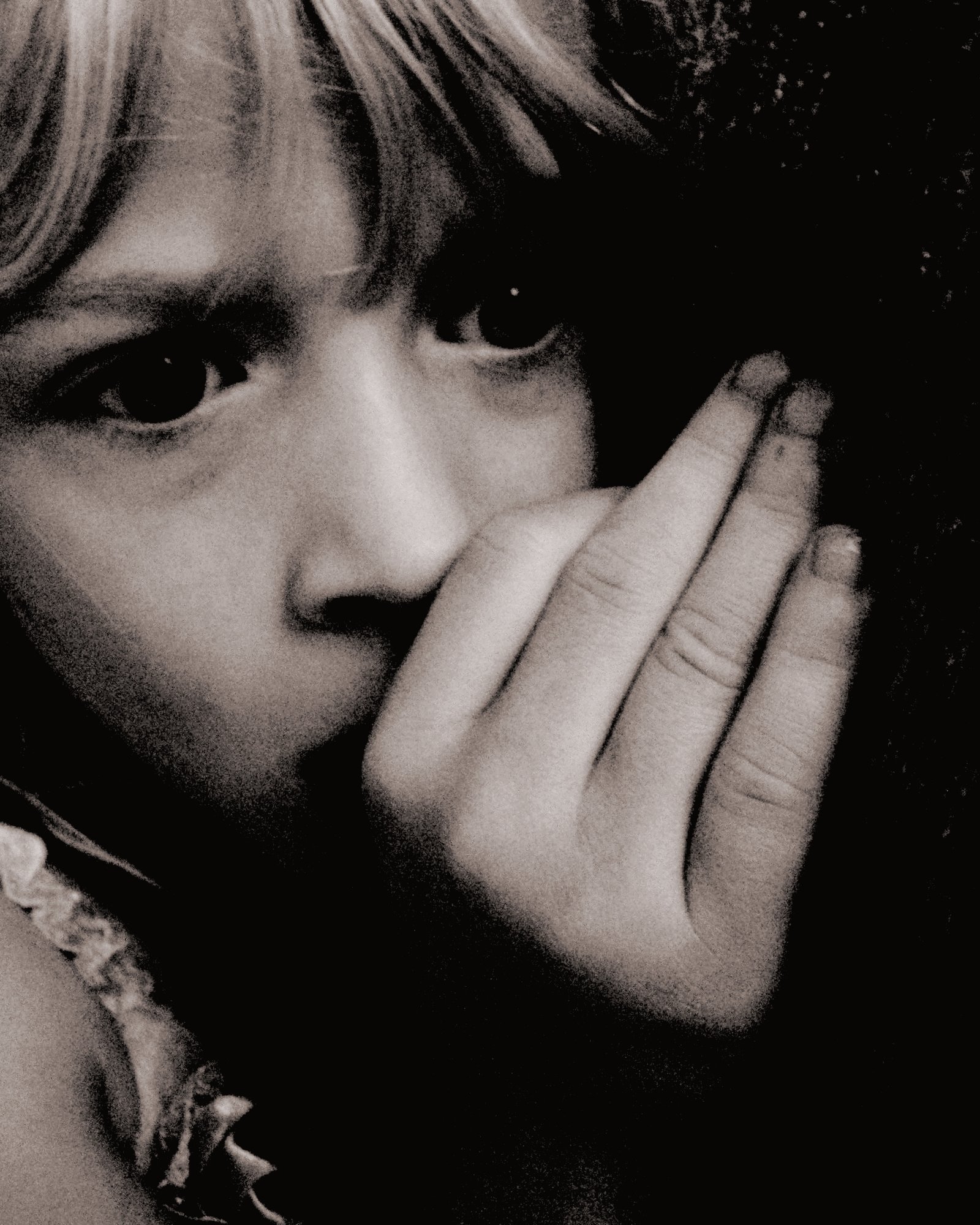 Scared child