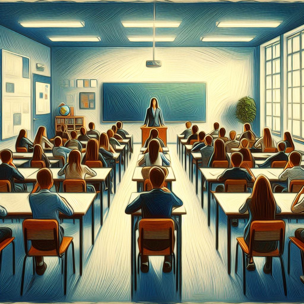an organized classroom