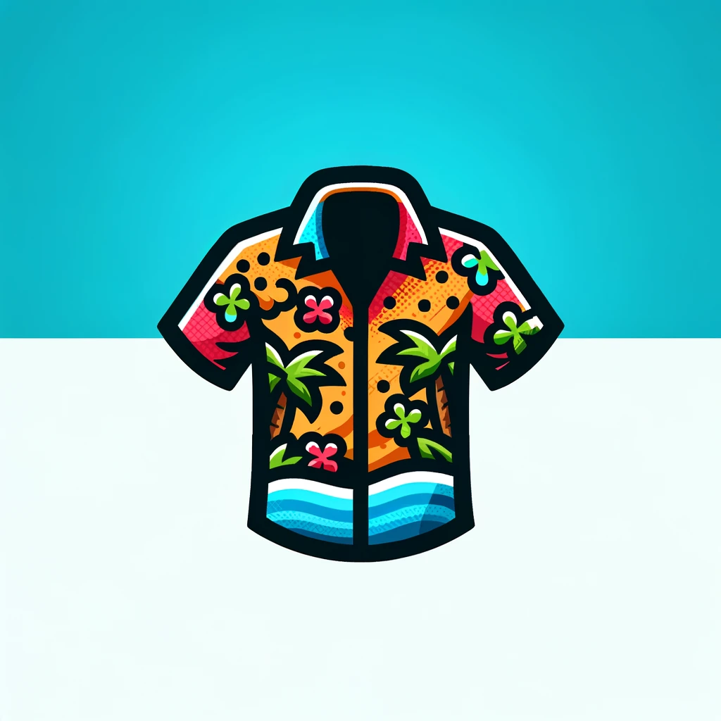 a Hawaiian shirt